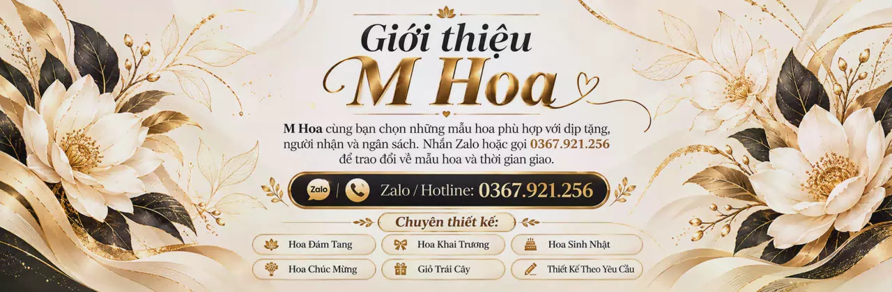 Ảnh bìa Shop hoa tươi Phường Rạch Dừa Hồ Chí Minh - Hoa cho những dịp đáng nhớ